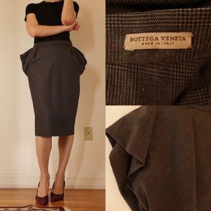 Bottega Veneta peplum skirt